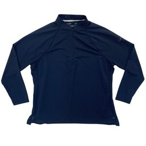 Peter Millar Quarter Zip Women’s XXL Blue Performance Pullover Perth Layer